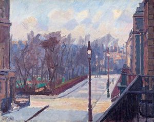 Harrington Square From No.2 Houghton Place — Spencer Frederick Gore