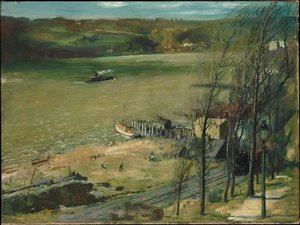Up The Hudson — George Wesley Bellows