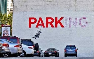 Swing Girl — Banksy