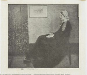 Photomechanical Reproduction In Halftone, After Whistler — James Abbott Mcneill Whistler, Tonalist Aestheticism