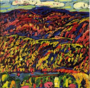 Kezar Lake, Autumn Morning — Марсден Хартели