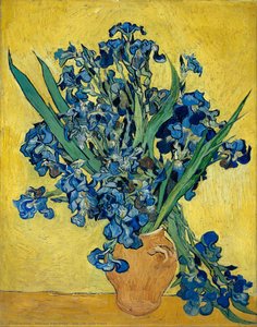 Still Life With Irises — Vincent Willem Van Gogh, Post-impressionism