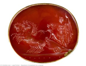 Napoloeon Triumphant On A Chariot — Luigi Pichler