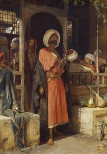 The Door Of A Cafe In Cairo — John Frederick Lewis