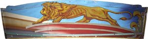 Mrs Holland's Dodgems Lion (rounding board)