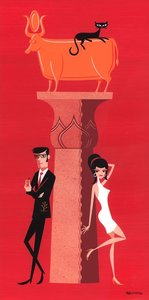The Golden Calf — Josh Agle (shag)