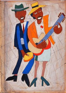 Street Musicians — William H. Johnson