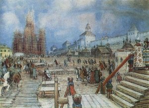 Moscow Under Ivan The Terrible — Apollinari Vasnetsov