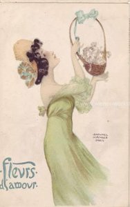 Love Flowers — Raphael Kirchner