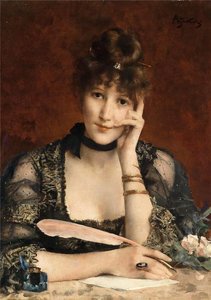 The Letter — Alfred Stevens