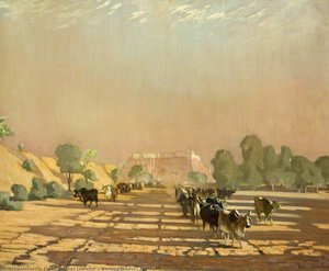 Morning Exodus, Jodhpur — Ernest Stephen Lumsden