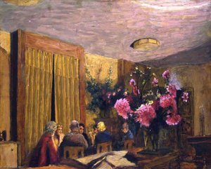 La Partie De Cartes — Jean-édouard Vuillard