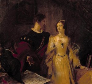 Lady Jane Grey Prevailed on to Accept the Crown