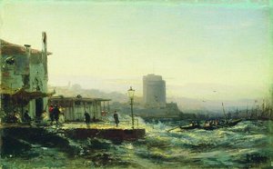 Baku. Embankment — Alexei Petrovich Bogoliubov