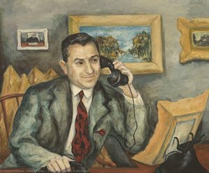 Portrait Of Joseph H. Hirshhorn — Mervin Jules