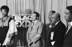 Revs. Clay Evans, Calvin Morris, Jesse Jackson Open The Black & Minorities Business & Cultural Expo — Michelle V. Agins