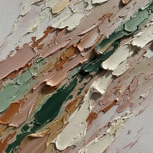Earthen Resonance: A Monumental Study Of Gestural Texture And Organic Motion — David Moreau