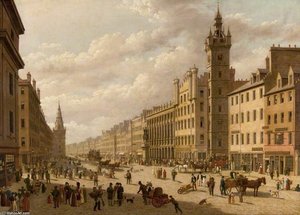 Old Glasgow Cross Or The Trongate