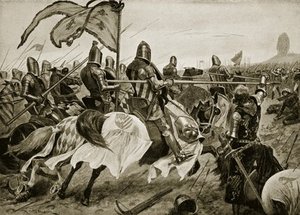 The Battle Of Crecy — Richard Caton Woodville