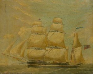 Barque 'preasent' — William Griffin