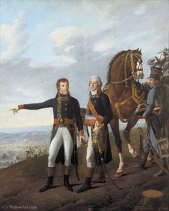 General Bonaparte And His Chief Of Staff Berthier At The Battle Of Marengo — Karle Vernet