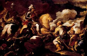 Taking A Stronghold — Luca Giordano