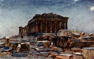 The Parthenon From The Propylaea — John Fulleylove