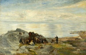 A Sermon By The Sea — John Macwhirter