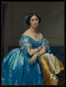 Joséphine-éléonore-marie-pauline De Galard De Brassac De Béarn (1825–1860), Princesse De Broglie — Jean-auguste-dominique Ingres, Neoclassicism