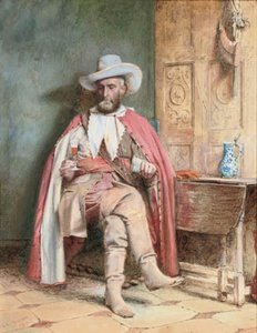 A Festive Offering — George Goodwin Kilburne
