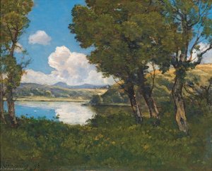 Au Bord Du Lac — Henri-joseph Harpignies