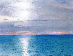Moonlight on Sea