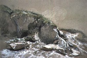 Rocks And Sea, Isle Of Wight, — Sir Augustus Wall Callcott