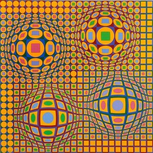 Quadrature — Victor Vasarely, Op-art