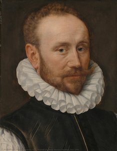 Portrait Of A Man, Adriaen Thomasz. Key, 1581 — Adriaen Thomasz. Key