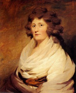 Retrato De Mrs. Mclean Of Kinlochaline — Henry Raeburn