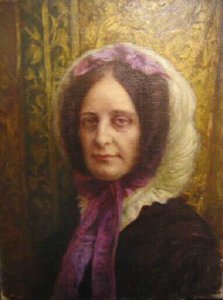 Madame De Villegruy Baronne De Villegruy — Ernest Hébert (antoine Auguste Ernest Hebert), Romanticism