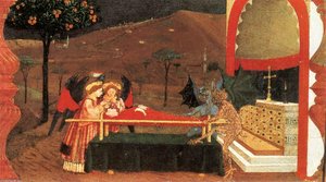 El Milagro De La Ostia Desecrada (escena 6) — Paolo Uccello