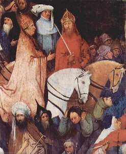 Haywain (detail) — Hieronymus Bosch, Late Medieval Symbolism
