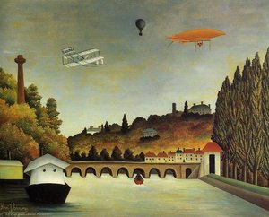 View Of The Bridge At Sevres — Henri Julien Félix Rousseau (le Douanier)