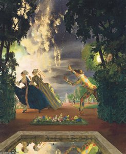 The Romantic Pursuit — Konstantin Andreevic Somov