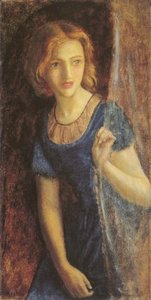 Mariana At The Window — Arthur Hughes
