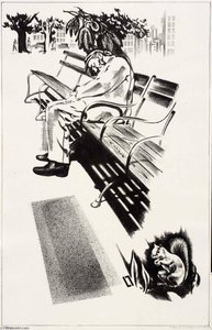 In The Park No Job — Louis Lozowick