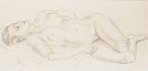 Modèle Accroupi — Léonard Tsuguharu Foujita
