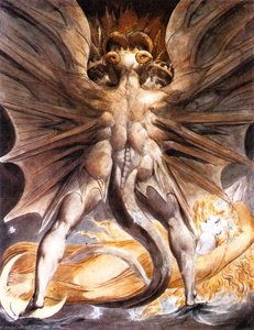 The Great Red Dragon And The Woman Clothed In Sun — William Blake, Neo-romanticism