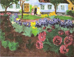 Garden With Flowers — Emile Nolde