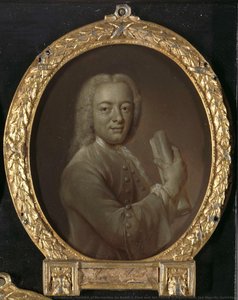 Portrait Of Bernardus De Bosch I, Poet And Art Patron In Amsterdam, Jan Maurits Quinkhard, 1743 — Jan Maurits Quinkhard
