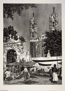 Tlaxcala Church — Alan Crane