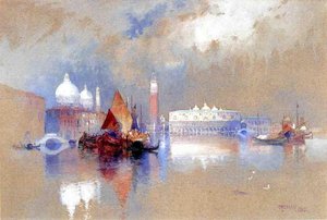 View Of Venice — Thomas Moran