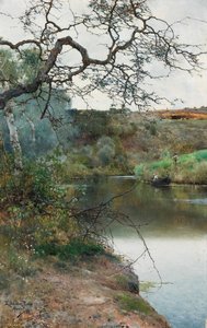 Boating Along A Quiet River, Acala — Emilio Sanchez-perrier